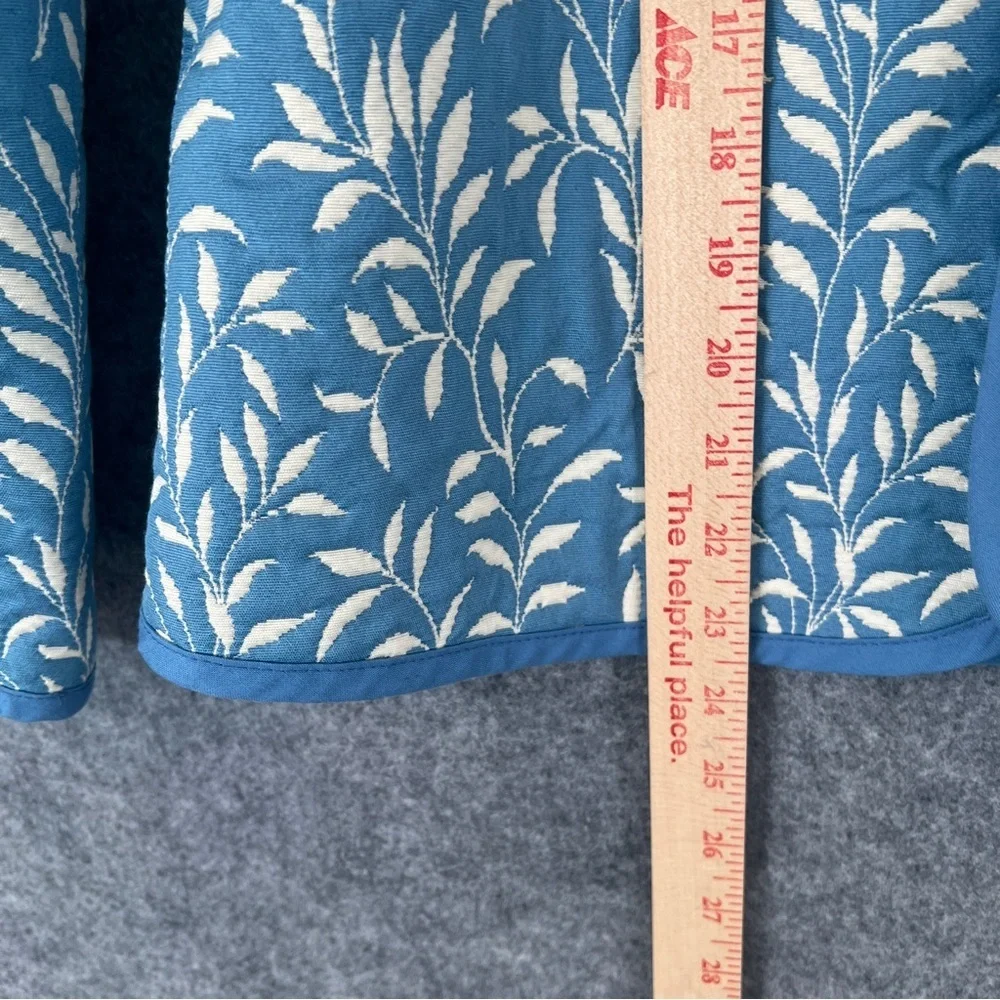 TRIMDIN Artisan Reversible Jacket Tuscany Collection Cobalt Blue Size Small - Picture 11 of 14